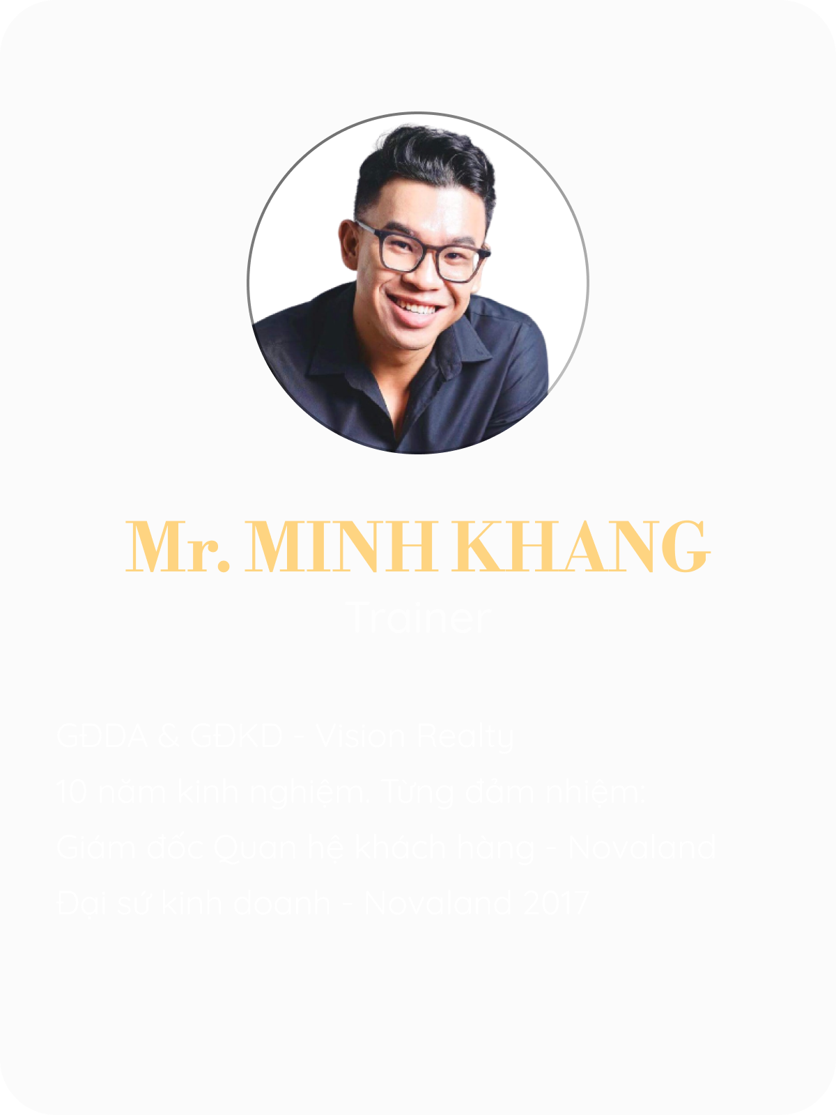 Profile - Minh KHang