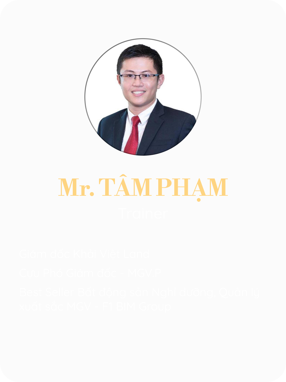 Profile - Tam Pham