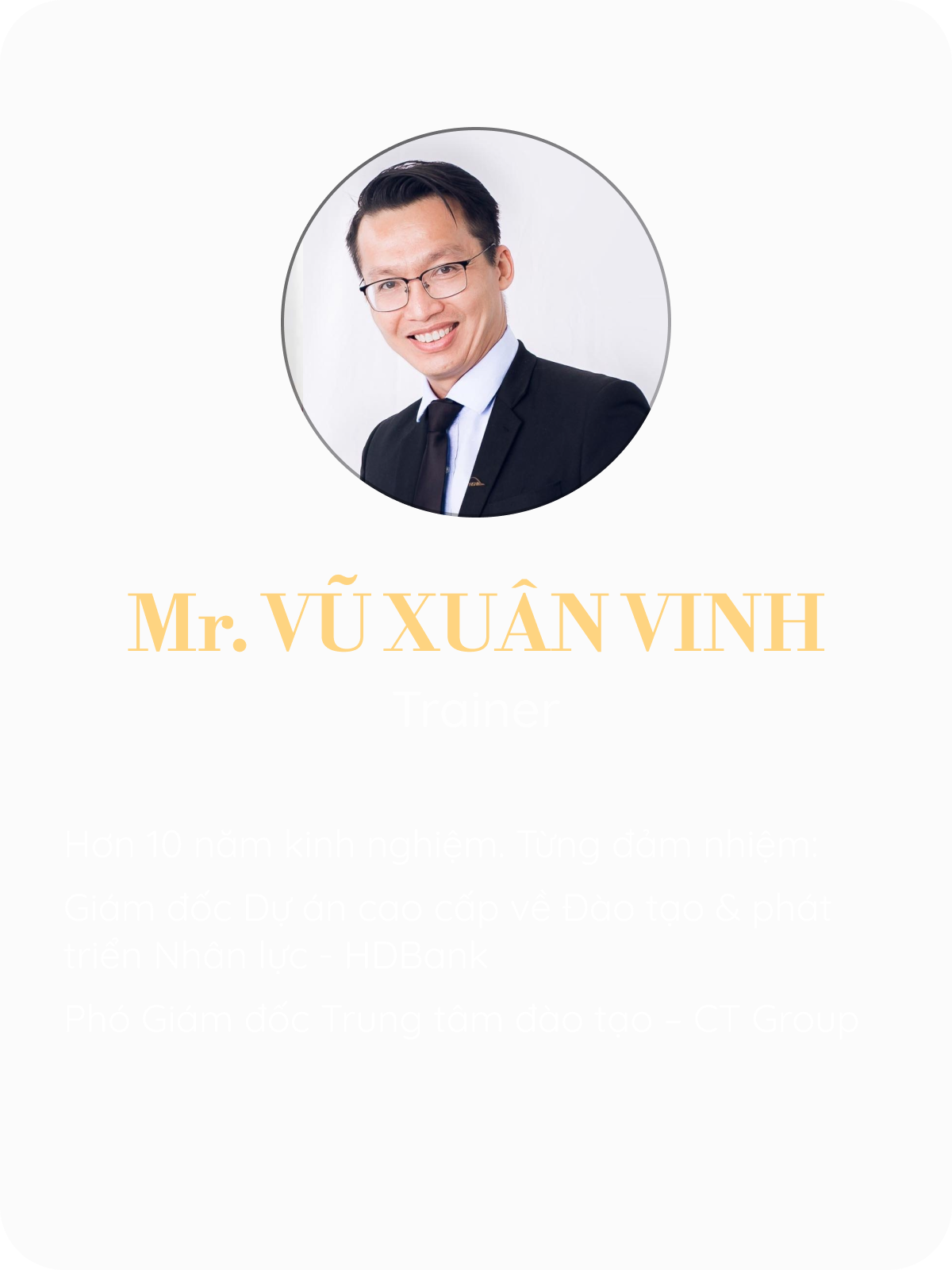 Profile - Xuan Vinh